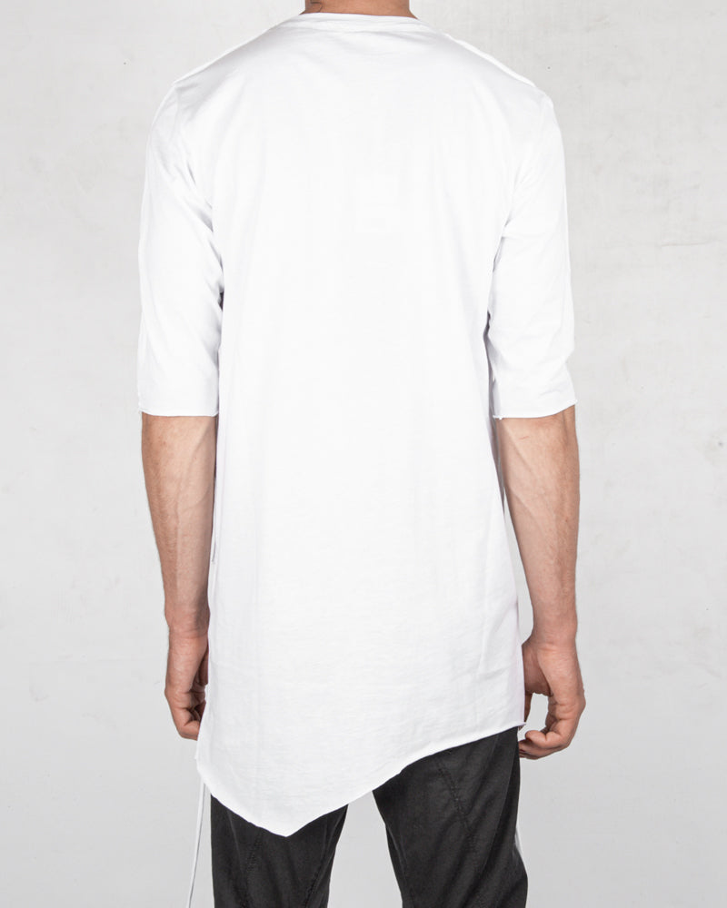La haine inside us - Crew neck jersey tshirt white - Stilett.com