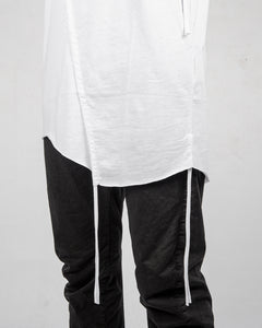 La haine inside us - Crew neck jersey tshirt white - Stilett.com