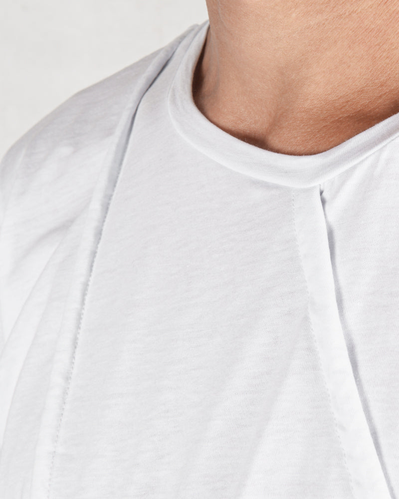 La haine inside us - Crew neck jersey tshirt white - Stilett.com