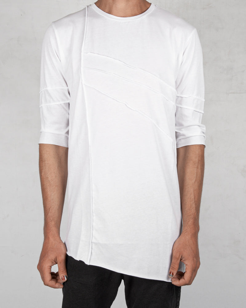 La haine inside us - Crew neck tshirt white - Stilett.com