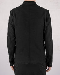 Crumpled linen cotton jacket