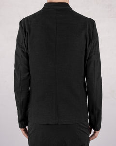 Crumpled linen cotton jacket