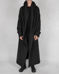 La haine inside us - Doubled carbonbrasch fleece coat - Stilett.com