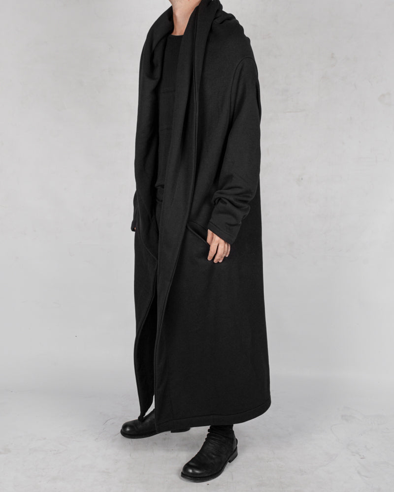 La haine inside us - Doubled carbonbrasch fleece coat - Stilett.com