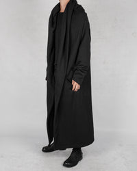 La haine inside us - Doubled carbonbrasch fleece coat - Stilett.com