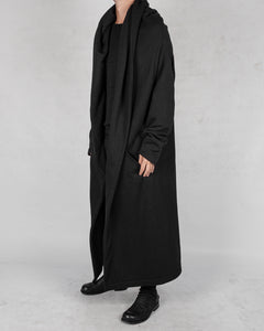La haine inside us - Doubled carbonbrasch fleece coat - Stilett.com