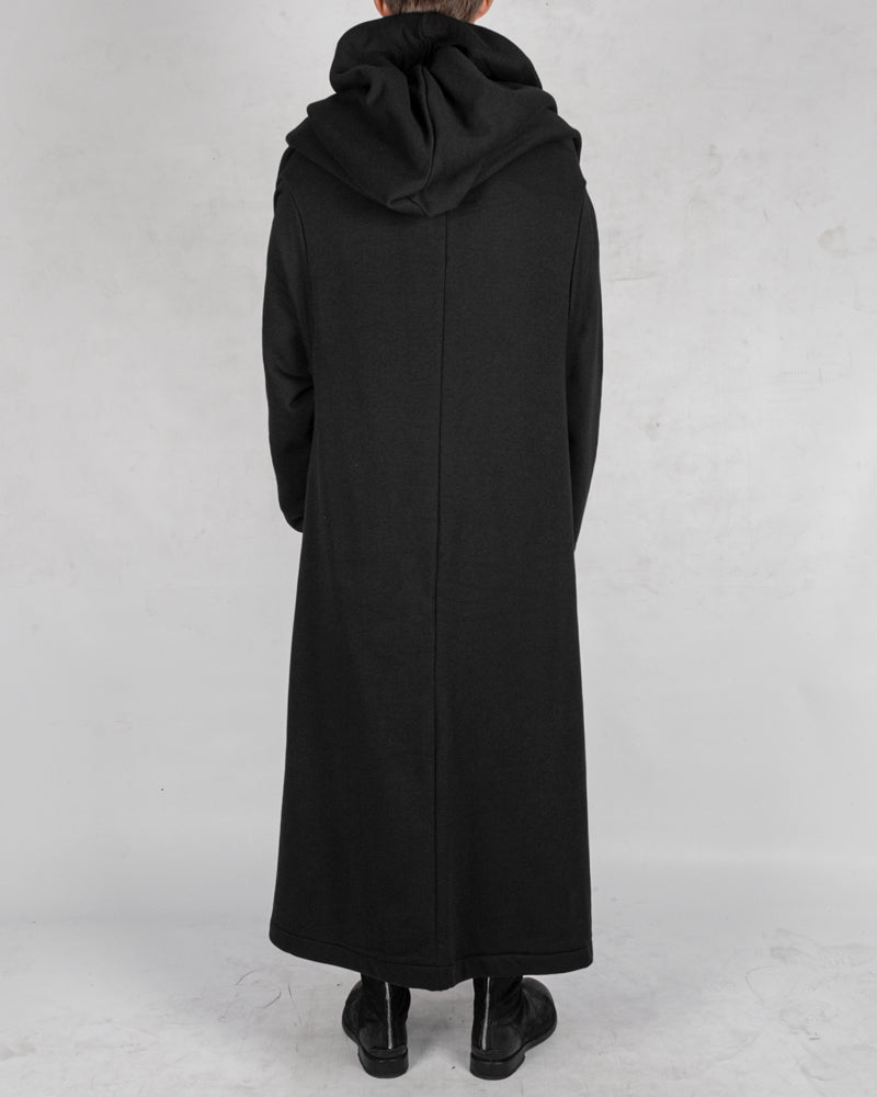 La haine inside us - Doubled carbonbrasch fleece coat - Stilett.com