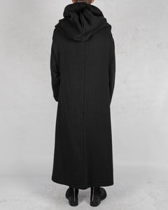 La haine inside us - Doubled carbonbrasch fleece coat - Stilett.com
