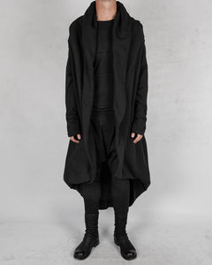La haine inside us - Doubled carbonbrasch fleece coat - Stilett.com