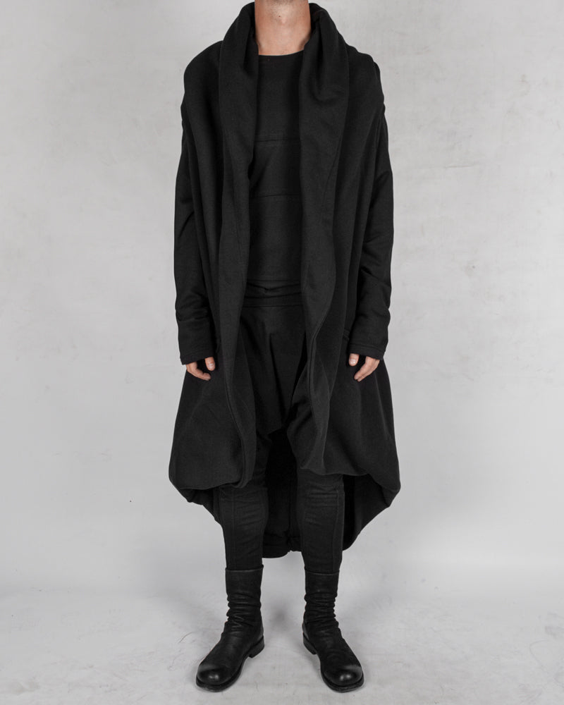La haine inside us - Doubled carbonbrasch fleece coat - Stilett.com