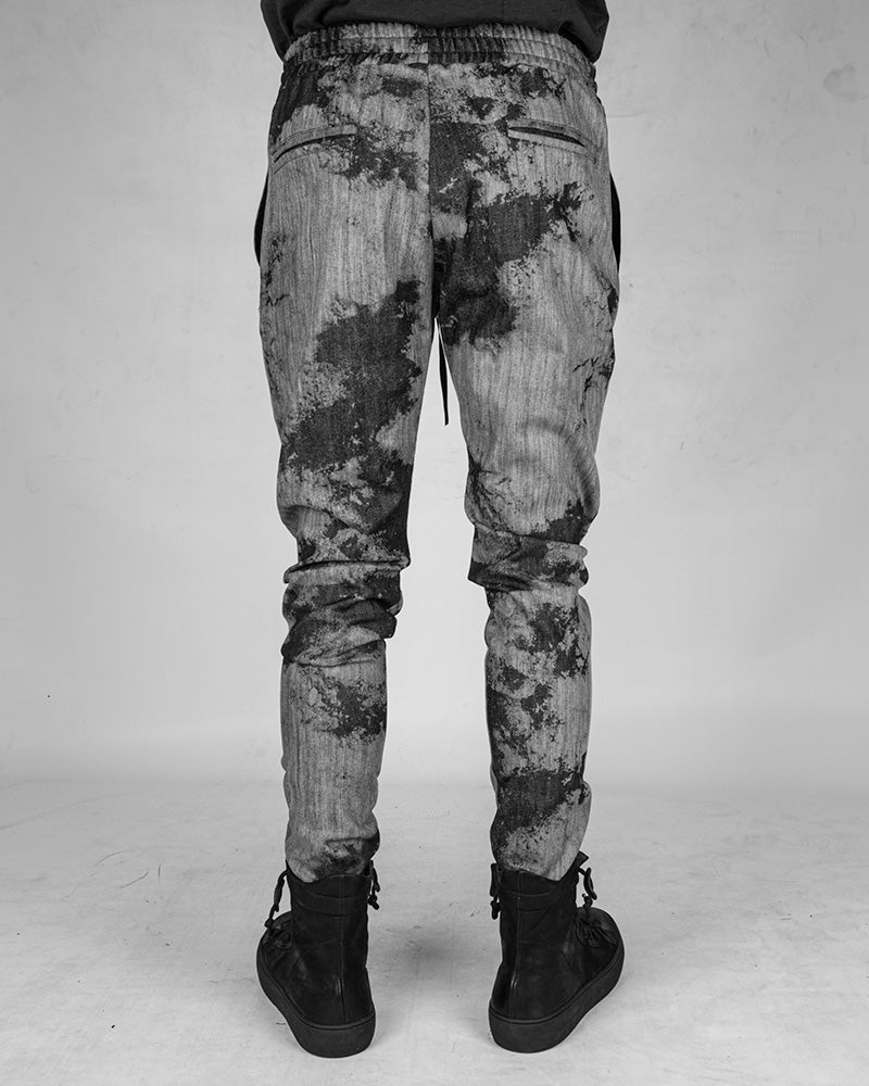 Fekky stretch skinny bull jeans printed