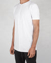 Xagon - Flammed cotton tshirt white - https://stilett.com/