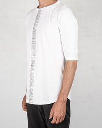 La haine inside us - Frontal seam tshirt regular white - Stilett.com