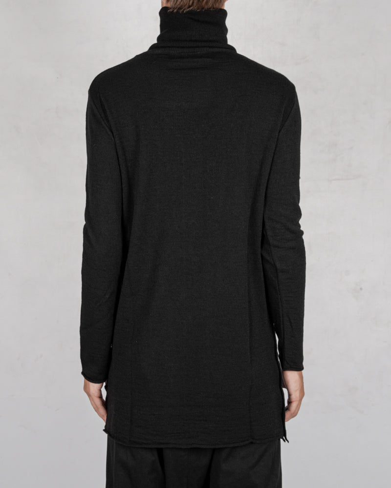 La haine inside us - High neck wool sweater - Stilett.com