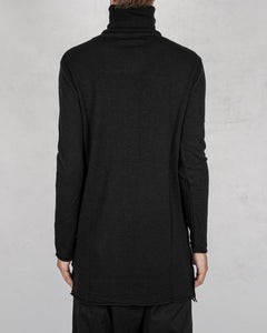 La haine inside us - High neck wool sweater - Stilett.com