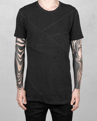 Jhus regular cotton & fine rib cold dyed tshirt