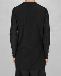 Knit long sleeve sweater