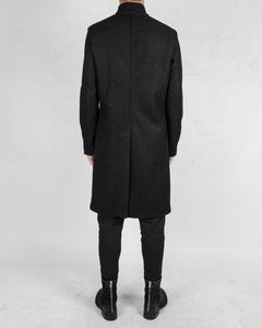 La haine inside us - Long korean neck wool coat - Stilett.com