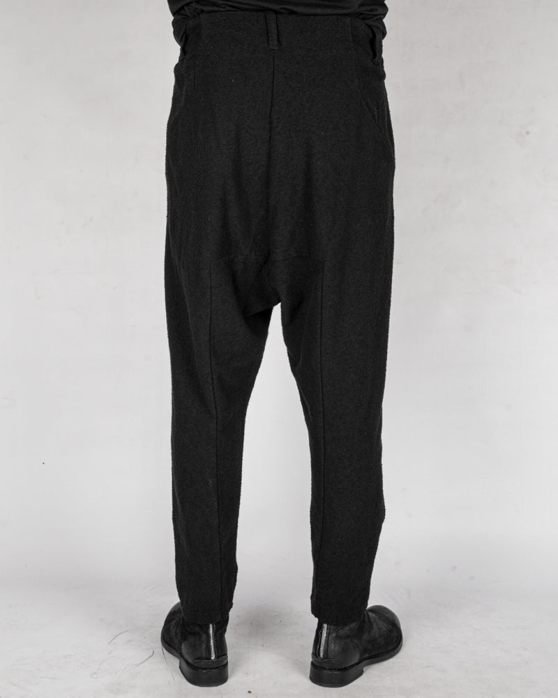 La haine inside us - Low crotch cotton trousers - Stilett.com