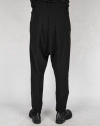 La haine inside us - Low crotch cotton trousers - Stilett.com
