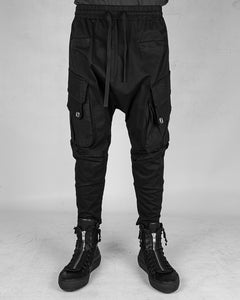 Manuva stretch cotton trousers