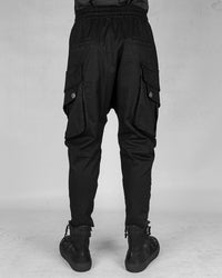 Manuva stretch cotton trousers