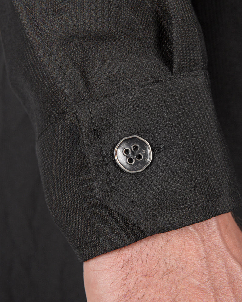 La haine inside us - Metal buttoned shirt - Stilett.com