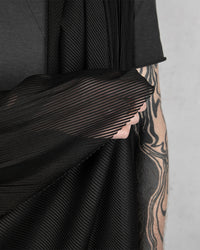 Montecarlo Ottoman Tulle Long Vest