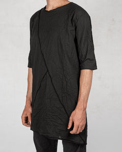 La haine inside us - Muslin cotton t-shirt black - Stilett.com
