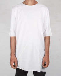 La haine inside us - Muslin cotton t-shirt white - Stilett.com