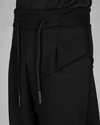 Oversize gauze fleece trouser