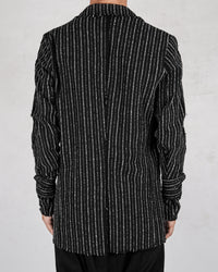 La haine inside us - Pinstripe cotton jacket - Stilett.com