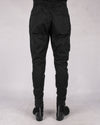 La haine inside us - Stretch gabardina cotton trousers - https://stilett.com/