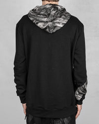 Lawz felpa oversize cotton hoddie
