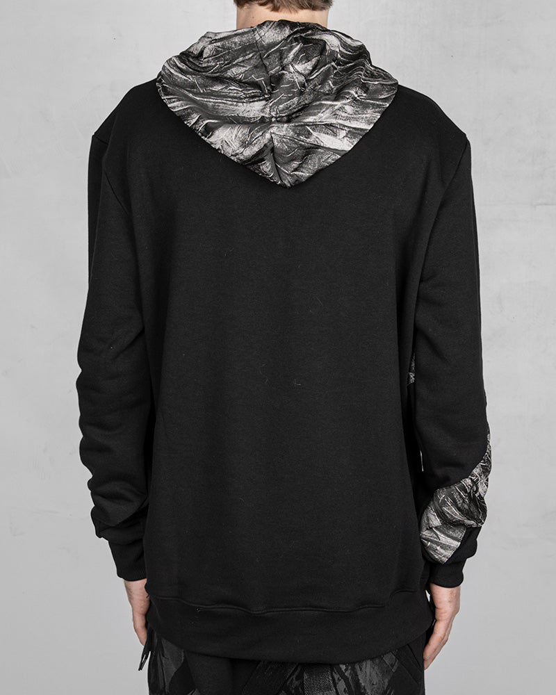 Lawz felpa oversize cotton hoddie