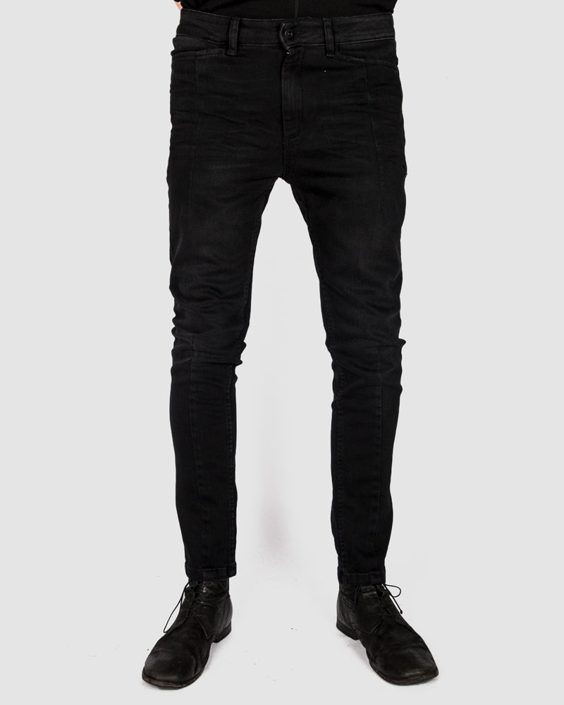 Leon Louis - Dart cut jeans black - Stilett.com