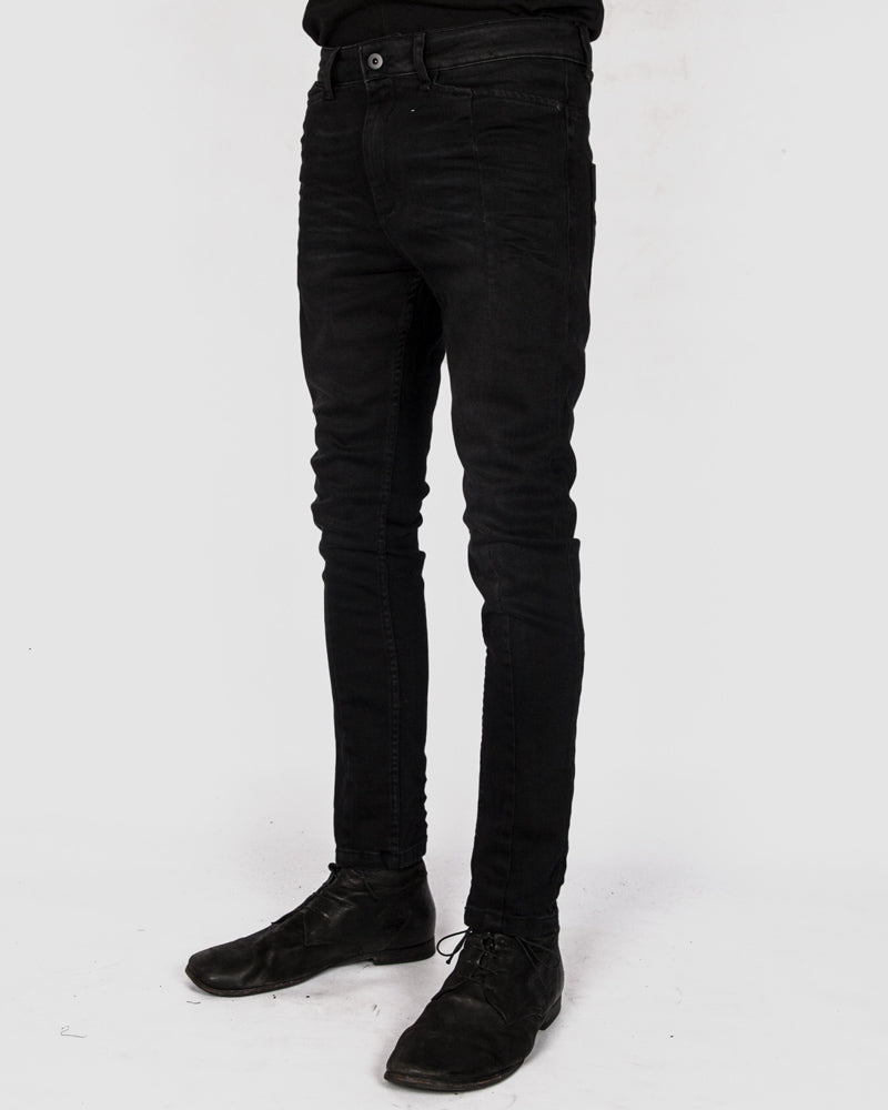 Leon Louis - Dart cut jeans black - Stilett.com