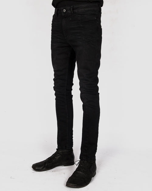 Leon Louis - Dart cut jeans black - https://stilett.com/