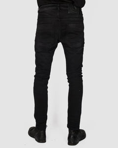 Leon Louis - Dart cut jeans black - Stilett.com