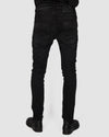 Leon Louis - Dart cut jeans black - https://stilett.com/