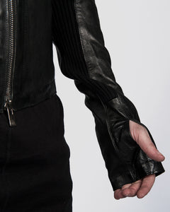 Leon Louis - Enos scar leather jacket - Stilett.com
