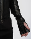 Leon Louis - Enos scar leather jacket - https://stilett.com/