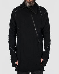 Leon Louis - High collar zip sweater - Stilett.com