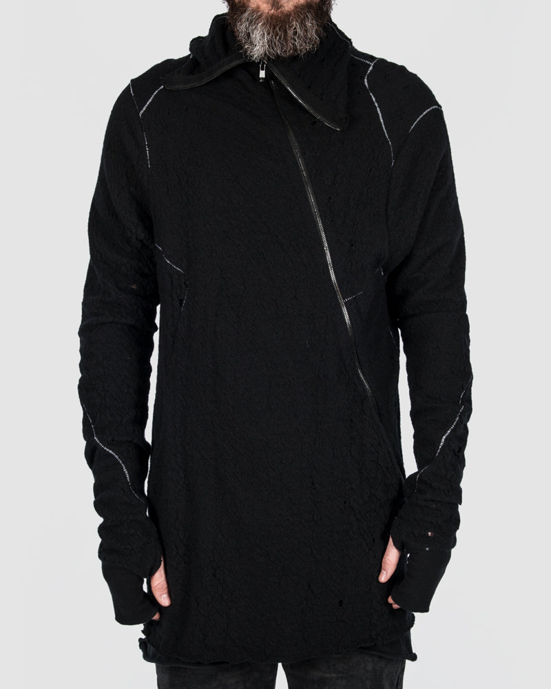 Leon Louis - High collar zip sweater - Stilett.com