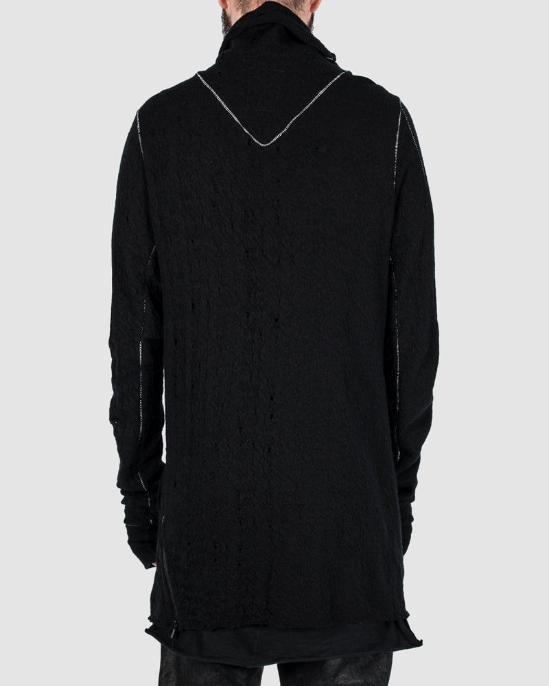 Leon Louis - High collar zip sweater - Stilett.com