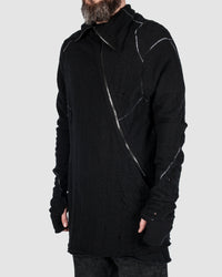 Leon Louis - High collar zip sweater - Stilett.com
