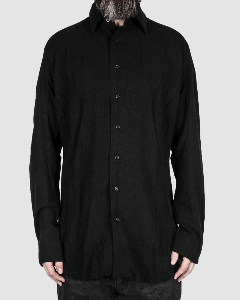 Leon Louis - Silk shirt black - Stilett.com