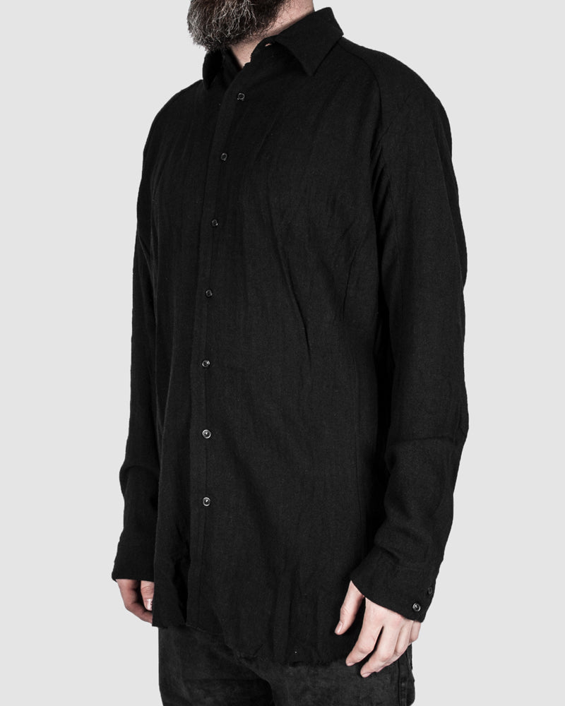 Leon Louis - Silk shirt black - Stilett.com