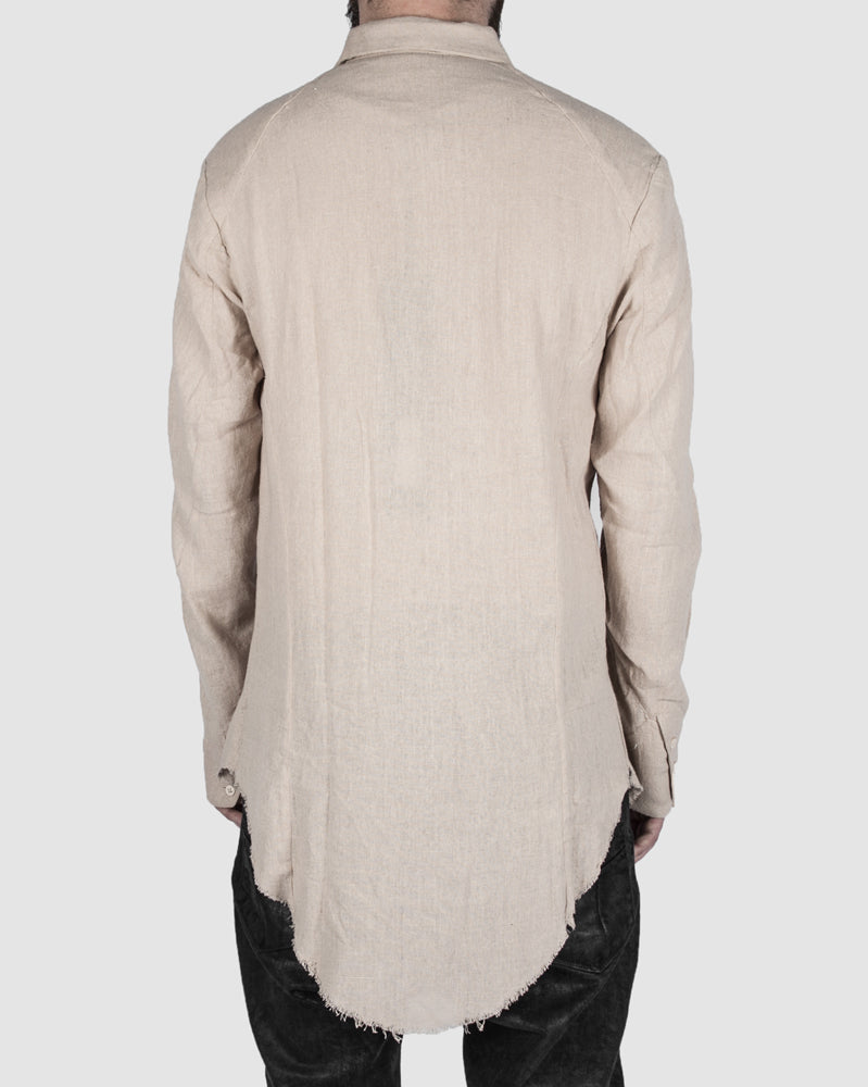 Leon Louis - Silk shirt nude - Stilett.com
