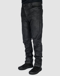 Leon Louis - Waxed bloom jeans - Stilett.com
